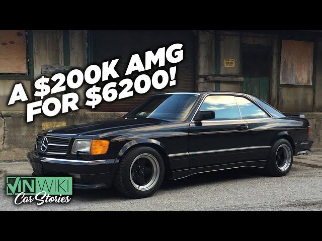 I found an ABANDONED super-rare AMG Widebody!