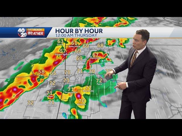 Some Wednesday storms could be severe