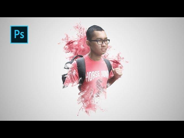 Photoshop Tutorials - Ink Smoke Face Effect