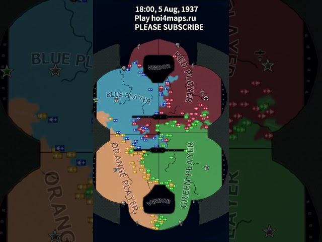 HOI4: Deathmatch TIMELAPSE |  hoi4 timelapse #hoi4