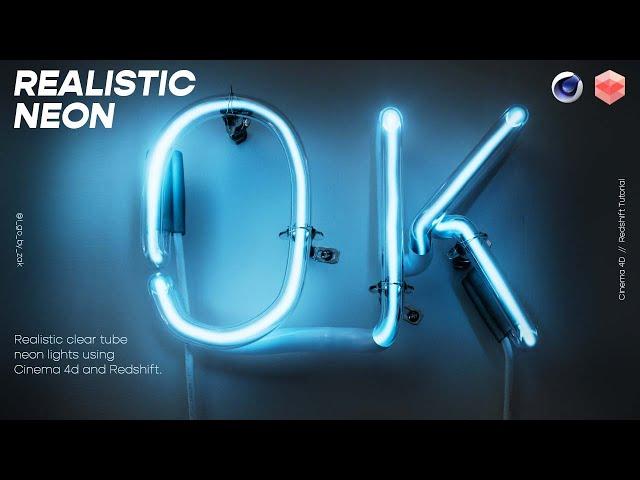 Realistic Neon in Cinema 4D and Redshift