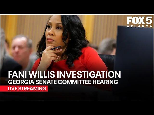 WATCH LIVE: Fani Willis investigation committee holds 5th hearing | FOX 5 News