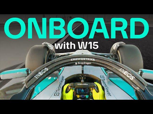 Ride Onboard with Lewis Hamilton and Our 2024 F1 Car