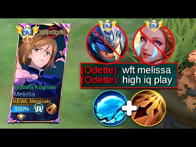 GLOBAL MELISSA STILL DESTROY THIS LEGENDARY COMBO IN MLBB!! ( OUTPLAYED! )