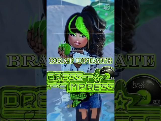 Dress to impress dti brat CharliXCX dtibrat outfit ideas fit update new items. #dresstoimpress