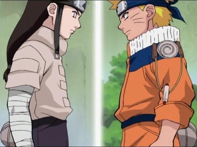 Наруто против Неджи ПОЛНЫЙ БОЙ / Naruto vs Neji