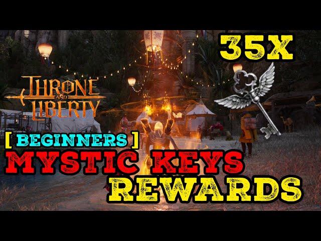 UPDATED Mystic Keys Rewards in Throne And Liberty Global [BEGINNERS GUIDE] NA/EU