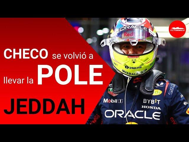¡CHECO lo hace OTRA VEZ! - El mexicano se llevó la POLE del Gran Premio de Arabia Saudita 2023