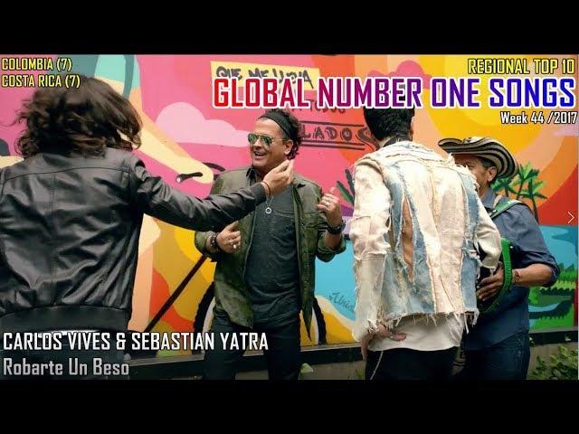 GLOBAL NUMBER ONE SONGS (week 44 / 2017)