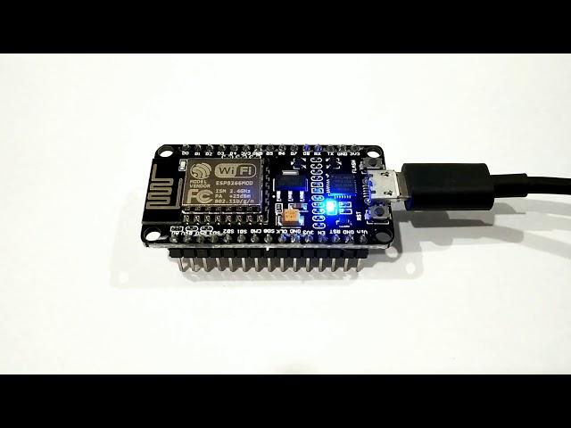 Blinking Onboard LED on NodeMCU ESP8266