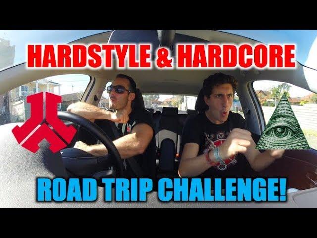 HARDSTYLE & HARDCORE ROAD TRIP | GUESSING CHALLENGE!