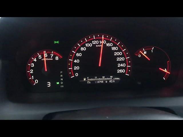 Honda Accord CL9 Type S 2.4 A/T - reflash acceleration