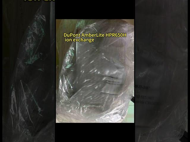 DuPont AmberLite HPR650H ion exchange resin shipped to Fuzhou City