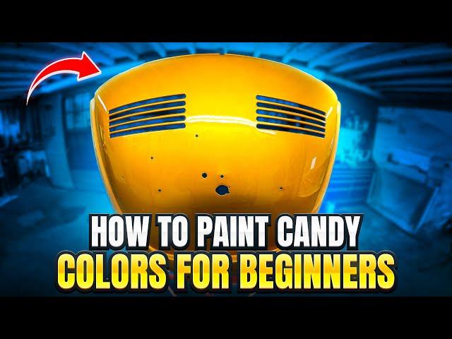 How to Spray Candy Paint - Step By Step