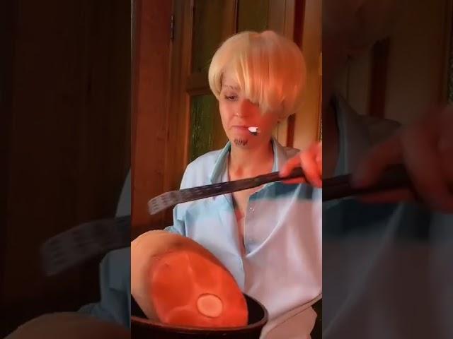 Meat  / One piece/ Luffy/ TikTok video/ arishkawaii #onepiece #luffy #cosplay #anime #shorts