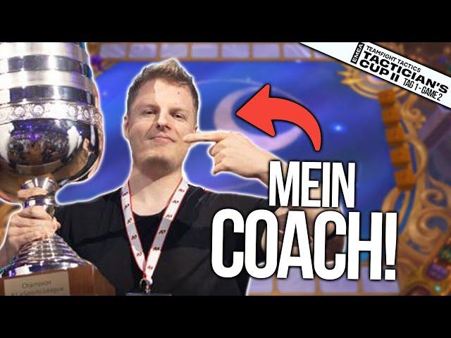 Mein Coach Marx bei der EM Quali! | Tactician's Cup II Tag 1 - Game 2