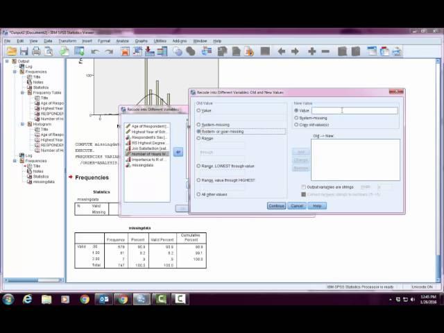 Missing Data SPSS Tutorial