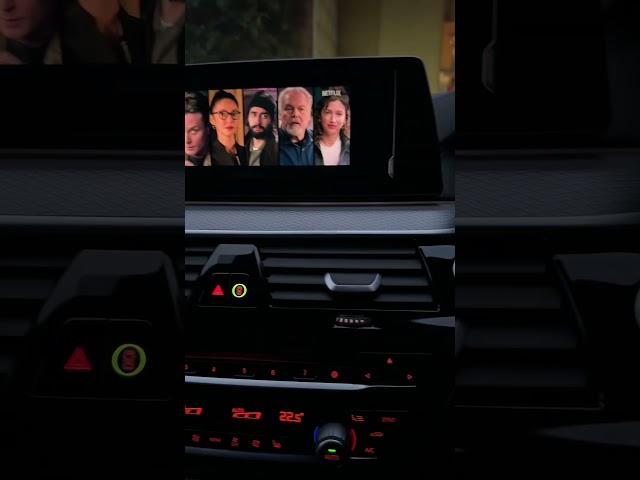 Mirror your iPhone and watch videos in your BMW#applecarplay #bmw #carplay #cars #5series #g30