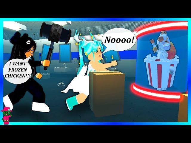 This BEAST Wants FROZEN CHICKEN(Roblox Flee The Facility)