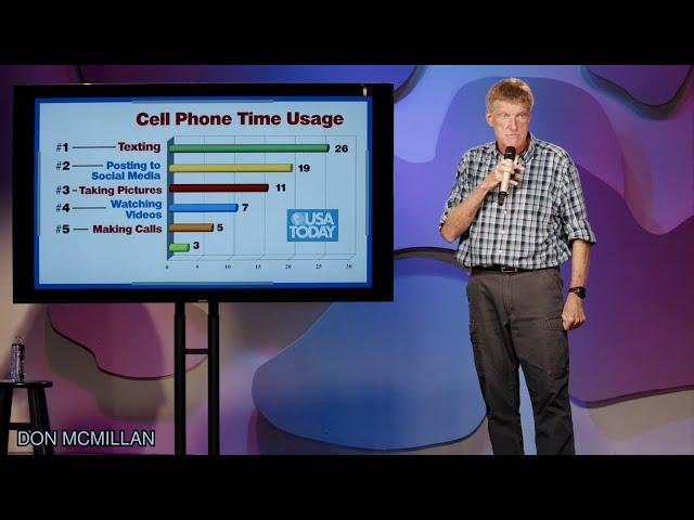 What We REALLY Use Our Cell Phones For | Don McMillan Comedy