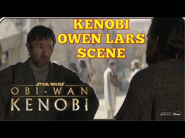 Obi Wan Kenobi Talks To Owen Lars About Luke Skywalker’s Future