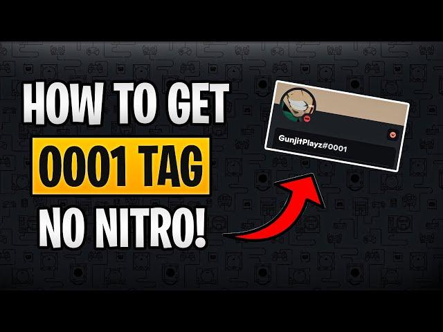 How to Get 0001 DISCORD TAG (Without Nitro) *Updated 2023*