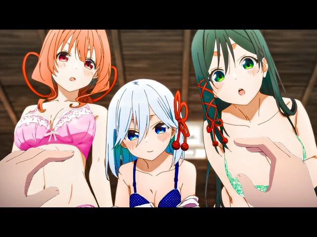 Lonely Guy Accidentally Moves In With 3 Sisters That Want Him! | New Anime 2024