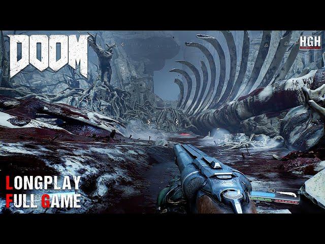 DOOM (2016) | Full Game | Longplay Walkthrough Gameplay No Commentary