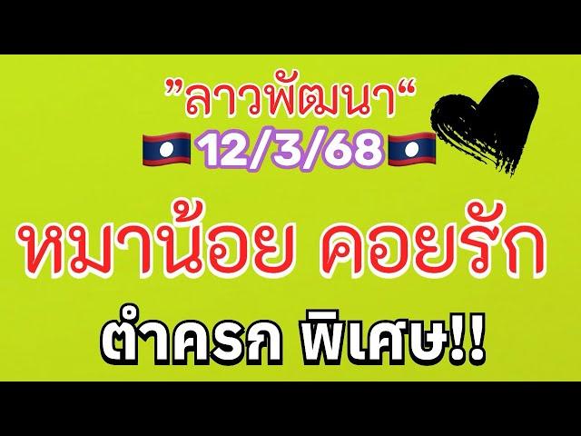 “หมาน้อย คอยรัก”12/3/68 #ลาวพัฒนา