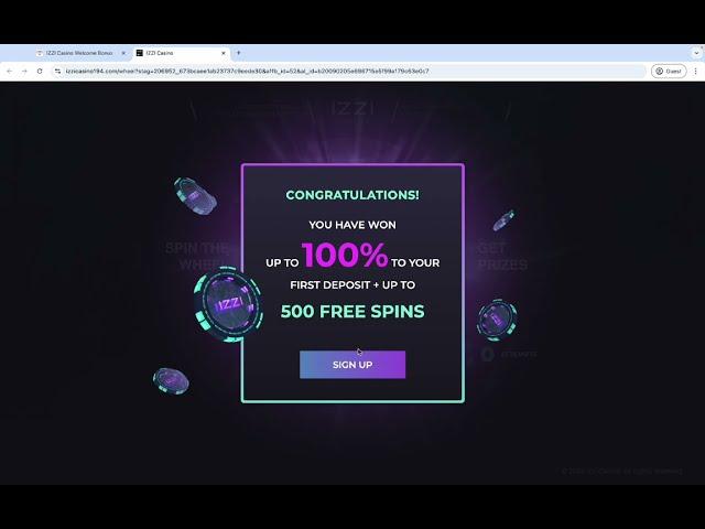 TURN 150$ to 450$ in 1 MIN! NEW IZZI CASINO BONUS - ONLY FOR NEW PLAYERS | GET 500 FS IN 2024