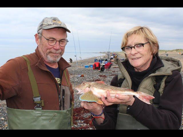 Pêche en surfcasting