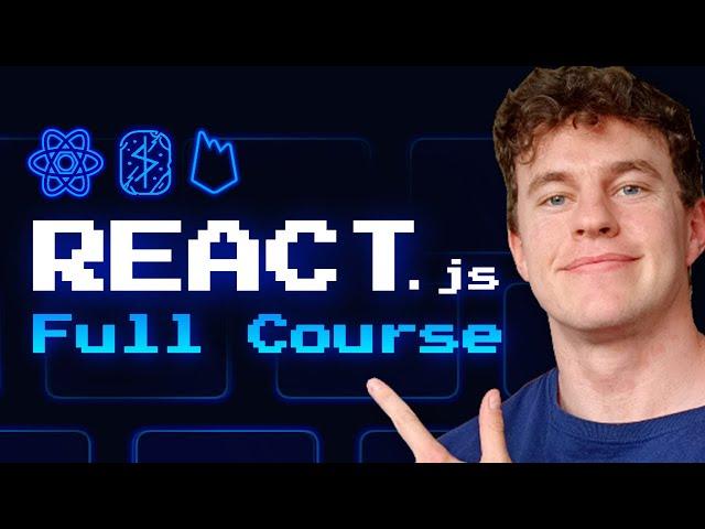 ReactJS Full Course | Build & Deploy 3 Modern Web Apps and Get Hired!