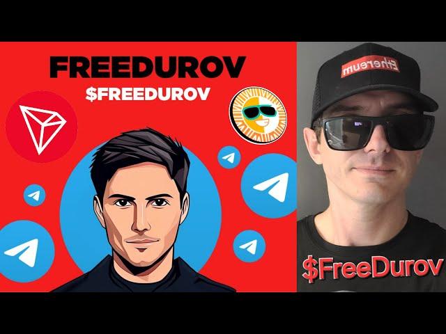 $FreeDurov - FREEDUROV TOKEN CRYPTO COIN HOW TO BUY FREE PAVEL DUROV MEMECOIN TRON TRX TELEGRAM SUN