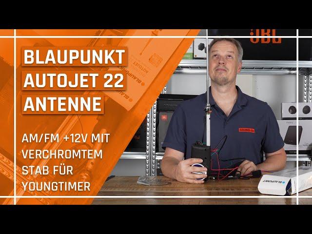 Oldtimer Antenne von Blaupunkt Autojet22 - mit Cashbackaktion für dein Youngtimer Auto