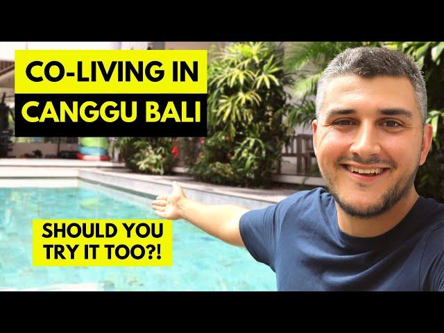 My FIRST time living in a Co-Living in Canggu Bali! Is it worth it?