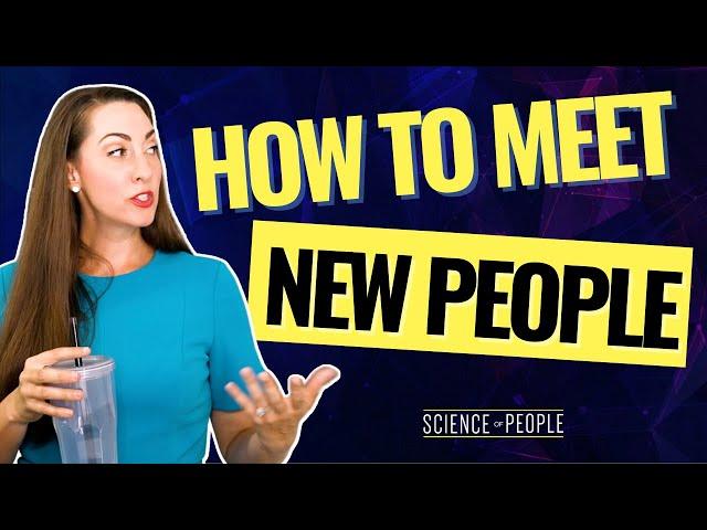 How to meet new people and places to make friends