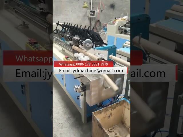 Extremely Thick Paper Tube Cutting Machine Test