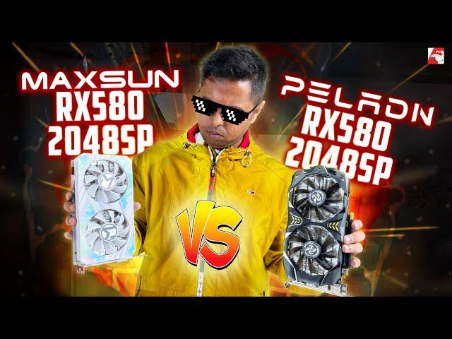 Maxsun RX 580 vs Peladn RX 580 2048sp Review