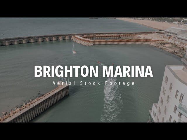 4K Drone Stock Footage | Brighton & Hove Marina 2023 [Dji Mini 3 Pro] by ​⁠@UAVWRIGHT