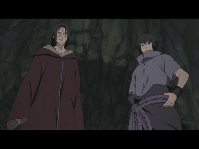 SASUKE AND ITACHI VS KABUTO ENGLISH DUBBED