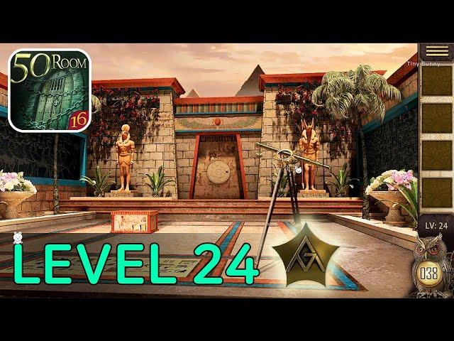 Can You Escape The 100 Room 16 Level 24 Walkthrough (50 Rooms 16)