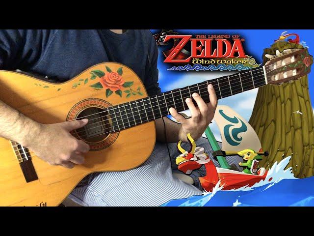 『Dragon Roost Island』(Zelda The Wind Waker) meets flamenco gipsy guitar [game fingerstyle cover]