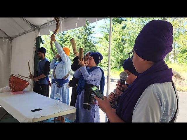 #Nagara #Camp Gurmat Camp Seattle Khalsa Ji