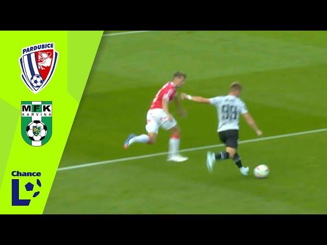 Chance Liga Highlights: FK Pardubice vs. MFK Karviná 0:1 (2. kolo)