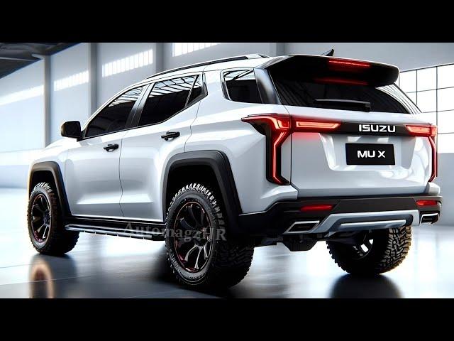 Выпущен Isuzu MU-X 2025 года — мощный внедорожник, которым стоит владеть!