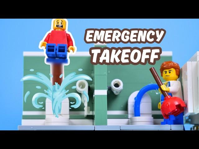 I Made LEGO Toilets that REALLY WORK!