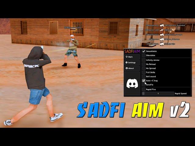 SADFI AIM v2 - СЛИВ ПРИВАТНОГО АИМ МЕНЮ / SILENT AIM / SMOOTH AIM / AUTO+C / FULL SKILLS / GTA SAMP