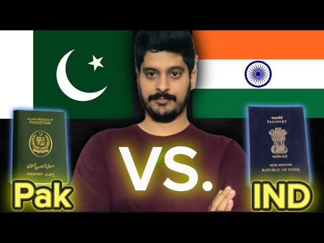 Pakistani Passport Vs Indian Passport | Rank & Power | Muteeb Hussain Official