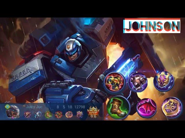 ДЖОНСОН  \ ОБЗОР \ ИГРА \ MOBILE LEGENDS \WTF \ МОБАЙЛ ЛЕГЕНД\ ГАЙД\#MobileLegends  #mlbbcreatorcamp