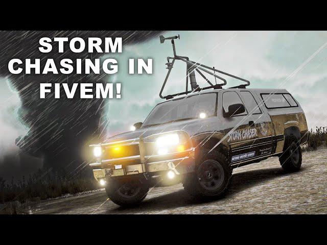 Storm Chasing in FiveM! | Tornado Mod